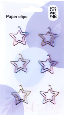 Скрепки Meshu Stars / MS_41585