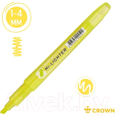 Текстовыделитель CrowN Multi Hi-Lighter / H-500 3