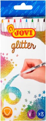 Фломастеры Jovi Glitter / 1608G