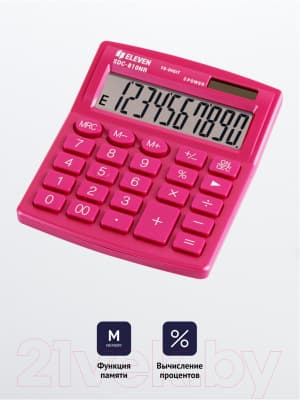 Калькулятор Eleven SDC-810NR-PK 7