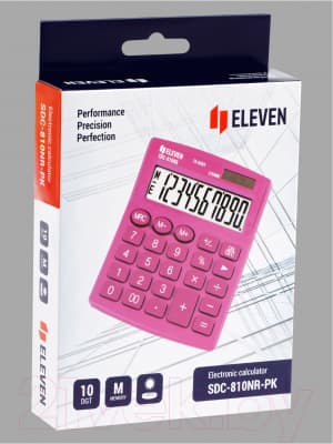 Калькулятор Eleven SDC-810NR-PK 4