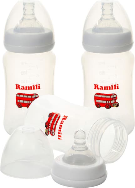 Набор бутылочек для кормления Ramili Baby ML240X3