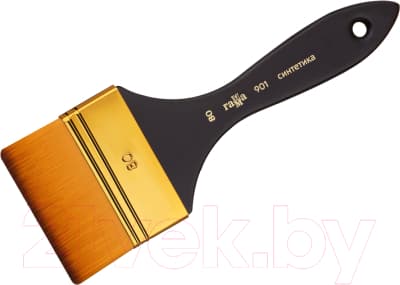Кисть для рисования ГАММА Синтетика №80 / 901080