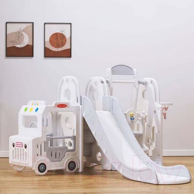 Горка-комплекс Pituso Cute Truck / UN-BS01-white 10