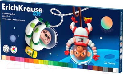 Пластилин Erich Krause Kids Классический. Space Animals / 61335
