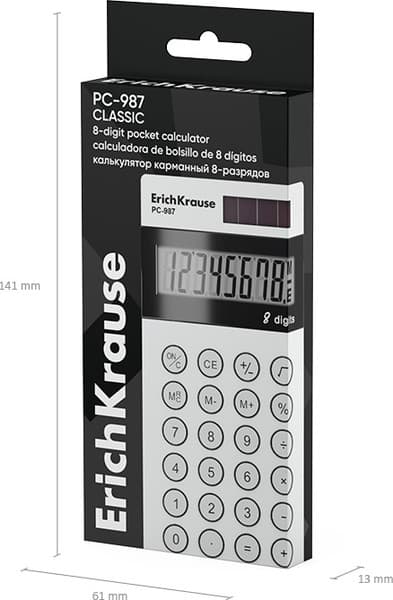 Калькулятор Erich Krause PC-987 Classic / 62009 4