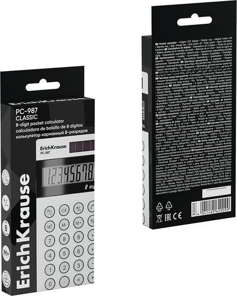 Калькулятор Erich Krause PC-987 Classic / 62009 5