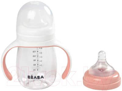 Поильник Beaba 2 In 1 Learning Cup 913478
