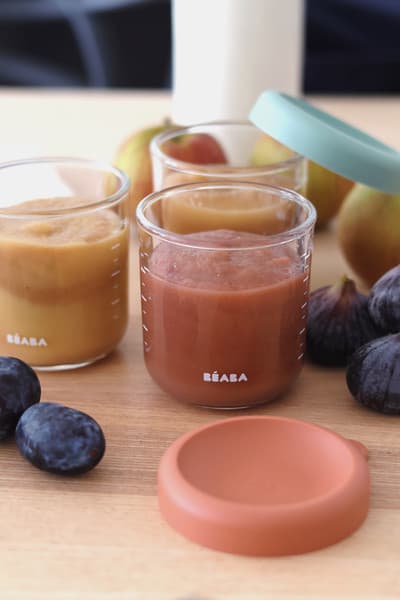 Набор контейнеров для детского питания Beaba Portions Verre Sun 914008 8