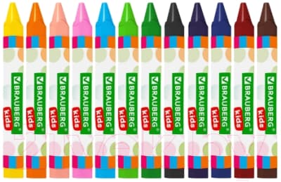 Восковые мелки Brauberg Kids / 271695 2
