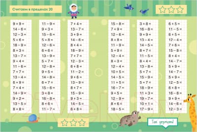 Учебное пособие CLEVER К школе готов! Математика. Счет в пределах 20 / 9785002117048 7