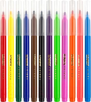 Фломастеры Lorex Kids / LXKFPCL-12 2