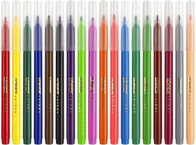 Фломастеры Lorex Kids / LXKFPCL-18 2
