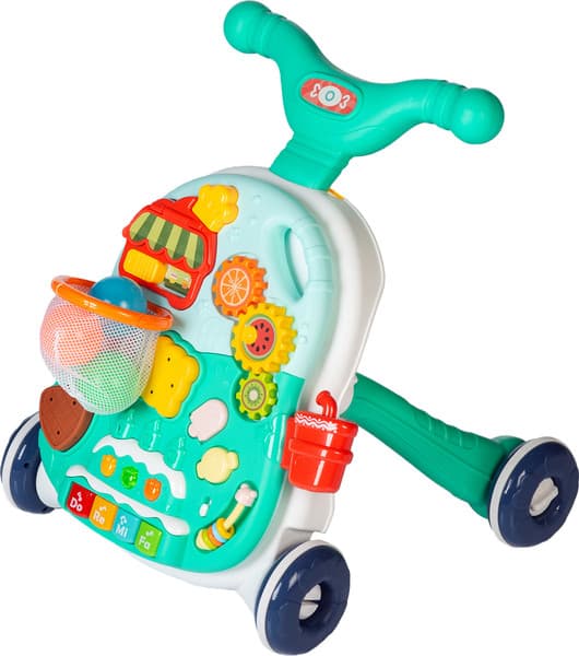 Ходунки-каталка Babyhit Multi Play Cyan / WT120