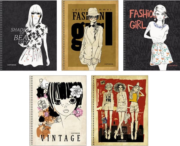 Тетрадь Listoff Fashion Girl / ТСЛ807714 6