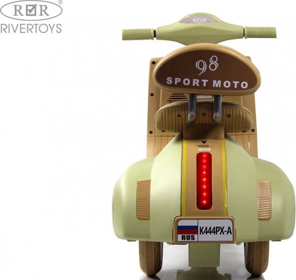 Детский мотоцикл RiverToys K444PX-A 4