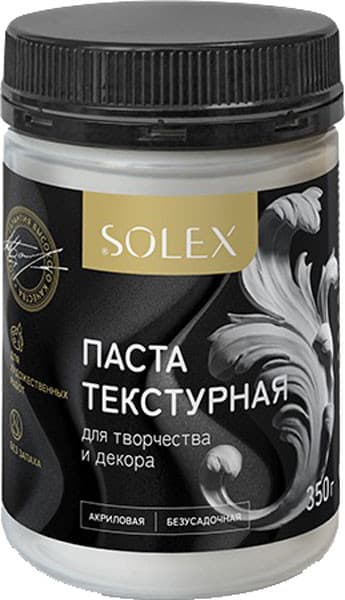 Текстурная паста Solex Для творчества и декора