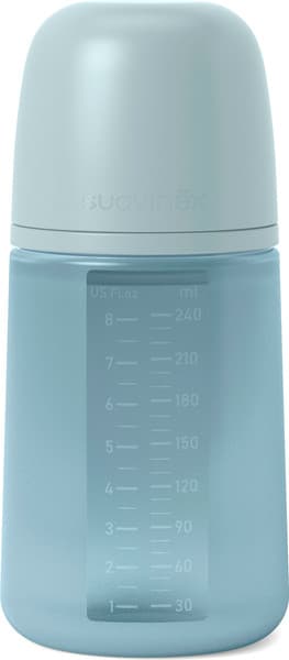 Бутылочка для кормления Suavinex Blue S Silicone Feed Bot 240 Fis / 308071