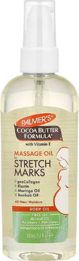 Косметическое масло для мам Palmers Массажное от растяжек