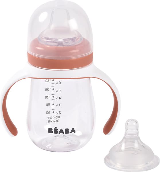 Поильник Beaba Biberon D'app 2en1 210 Terracotta 913585 3