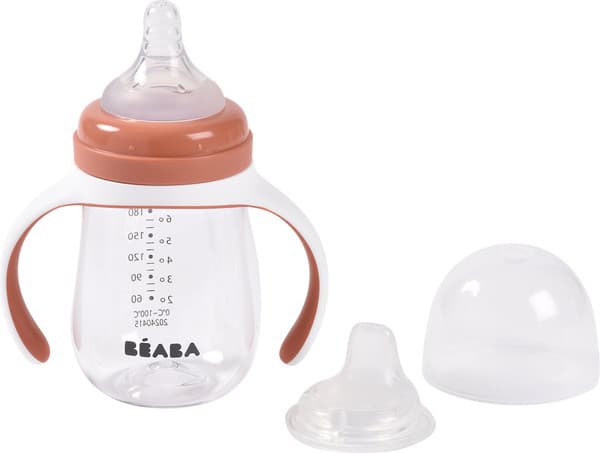 Поильник Beaba Biberon D'app 2en1 210 Terracotta 913585 2