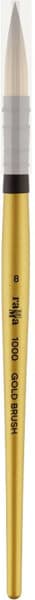 Кисть для рисования ГАММА Gold Brush №8 / 1000008 3