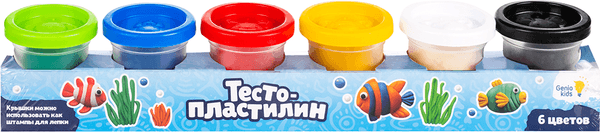 Пластилин Genio Kids Тесто-пластилин / TA1009B