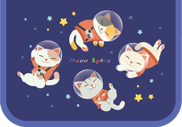 Пенал ArtSpace Meow Space / ПT1_59951