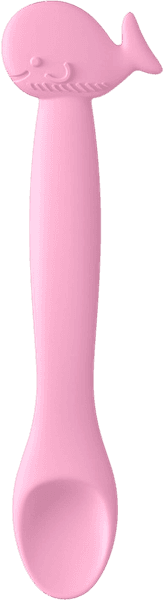 Ложка для кормления Suavinex Pink Whale S Whale Spoon Pink L3 IT 401351