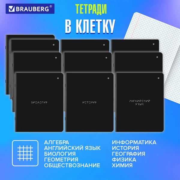 Набор предметных тетрадей Brauberg 404831 3