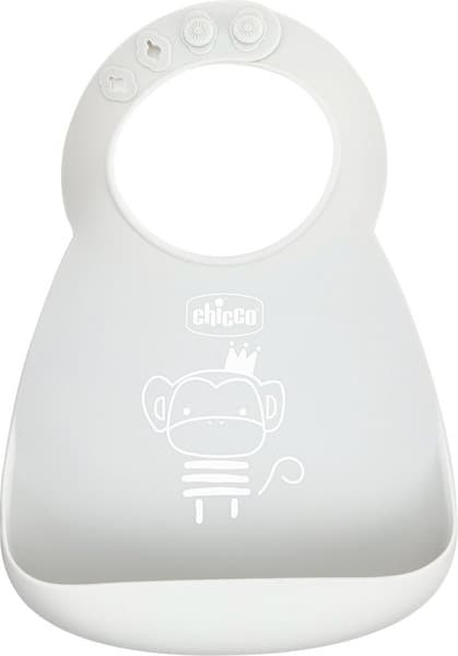 Нагрудник детский Chicco Easy Roll Grey / 00010219300000