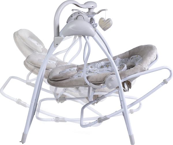 Качели для новорожденных Sweet Baby Pure Pinguino Crema 2в1 10
