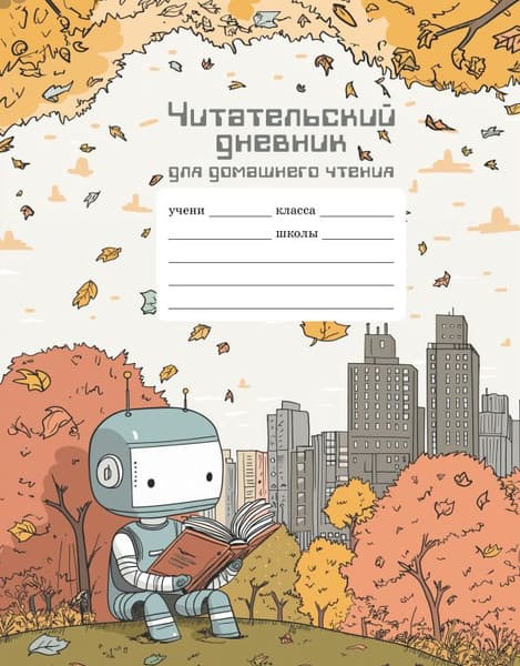 Дневник АСТ Читательский дневник школьника для домашнего чтения