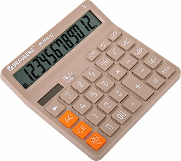 Калькулятор Brauberg Digital 12-BG / 272970 4