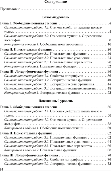Сборник контрольных работ Аверсэв Алгебра. 11 класс. 2025, мягкая обложка 5