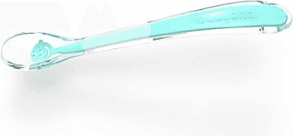 Ложка для кормления BabyOno Baby’s Smile 6м+ силиконовая / 1460/01 2