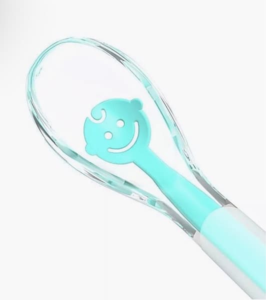Ложка для кормления BabyOno Baby’s Smile 6м+ силиконовая / 1460/01 3