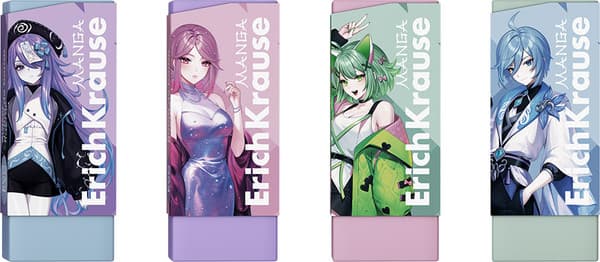 Набор ластиков Erich Krause Manga / 63290 7