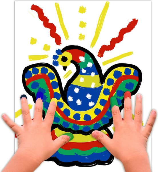 Пальчиковые краски Brauberg Kids. Классика / 192396 5
