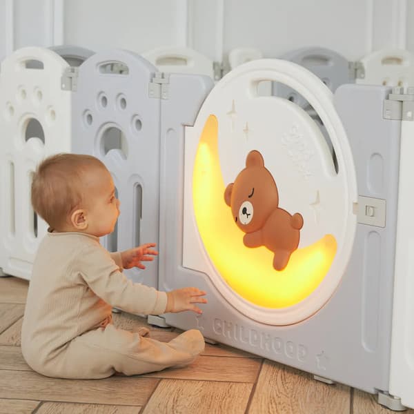 Игровой манеж UNIX Kids DeLuxe 150x180 / pplx180wg 5