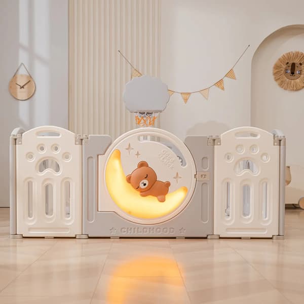 Игровой манеж UNIX Kids DeLuxe 150x180 / pplx180wg 6