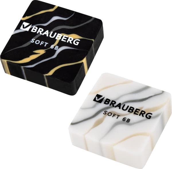 Набор ластиков Brauberg Marble / 272735 5