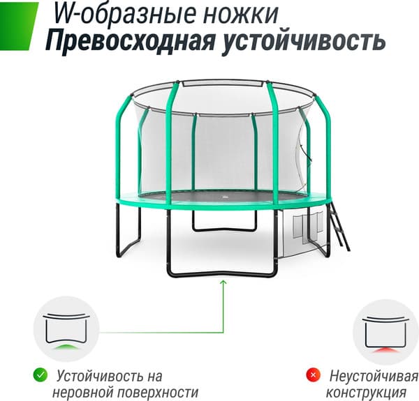 Батут UNIX Line Supreme Game 10ft / trusug10gr 8