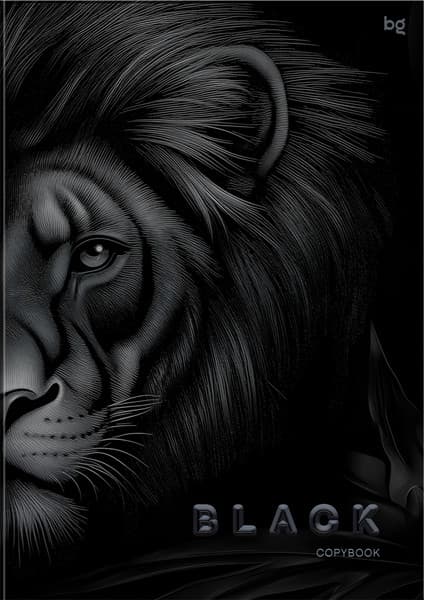Тетрадь BG Just black / Т4ск96_лс_вл 08658 4